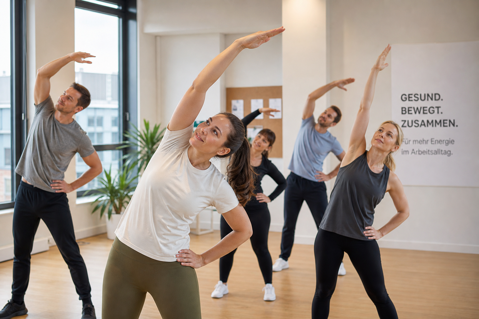 Strainymuscleie Gruppenübung nach Bewegungsmethode